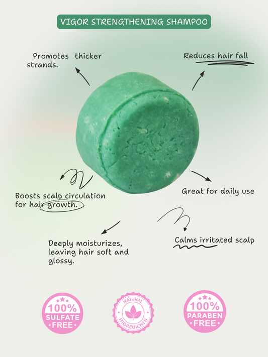 Vigor Strengthening Shampoo Bar (for hairfall)