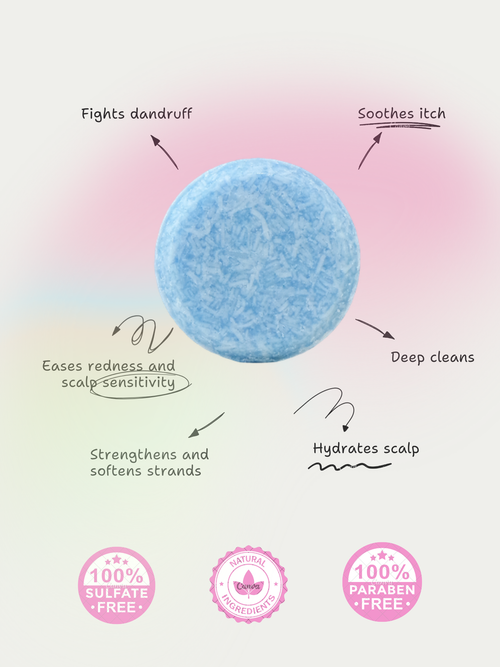 Cool Anti-dandruff Shampoo Bar (for dandruff /itchy scalp)