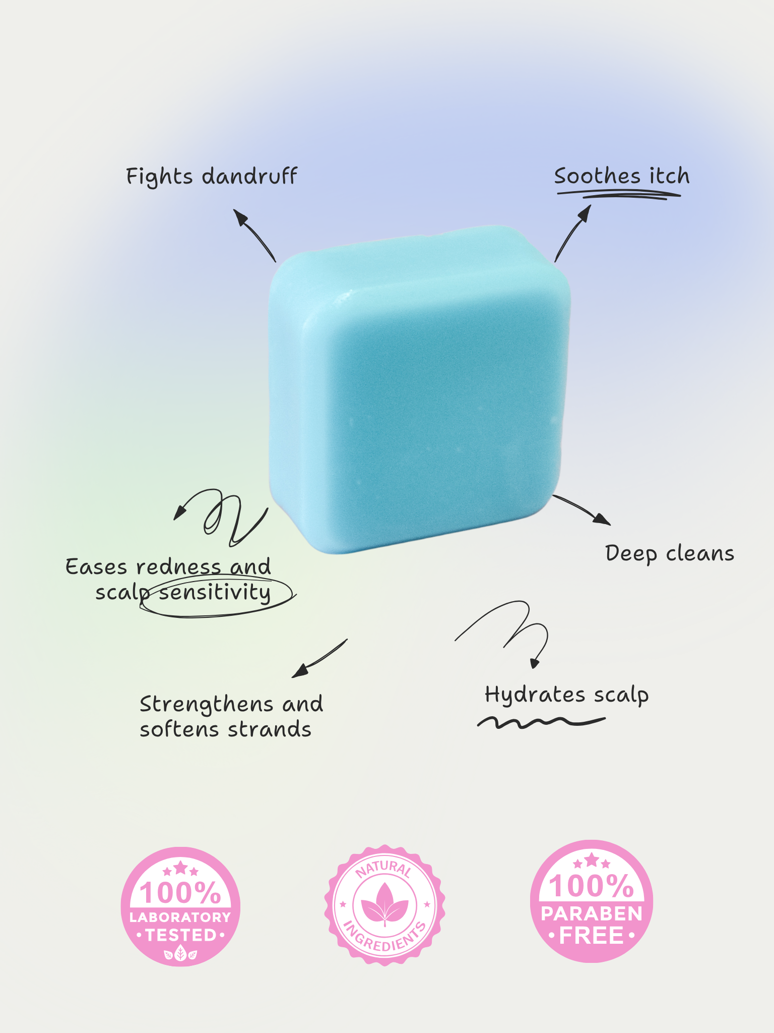 Fresh Clarifying Conditioner Bar (for dandruff/itchy scalp)