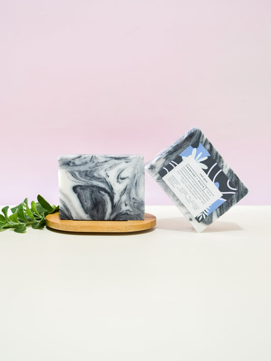 Charcoal + Gluta Soap Bar [Detoxify+Brighten]