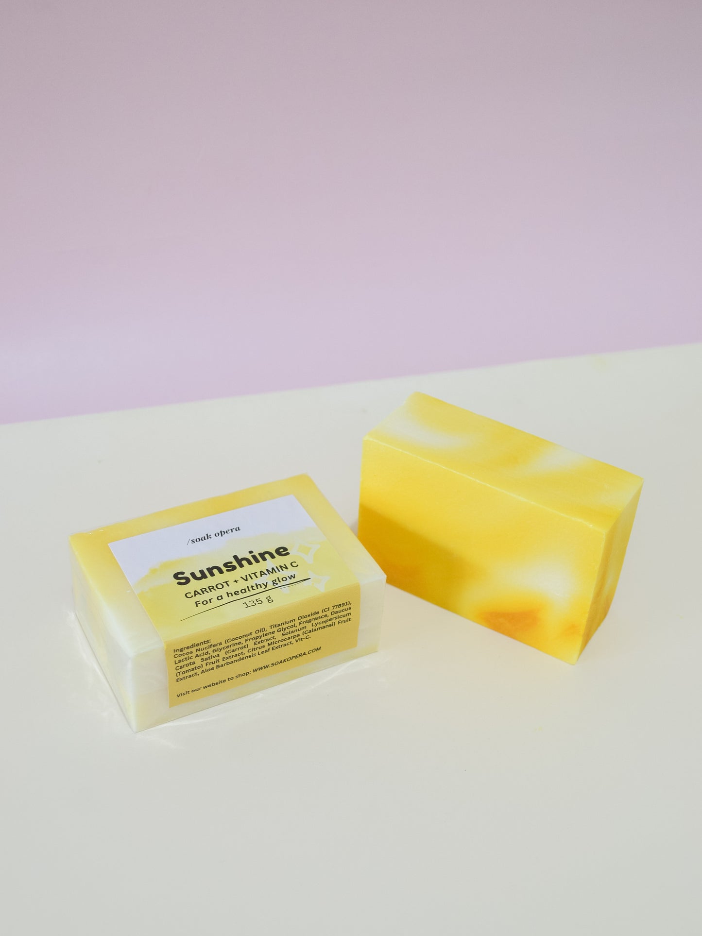 Sunshine Glow-boosting Soap Bar (For dull, dry skin)