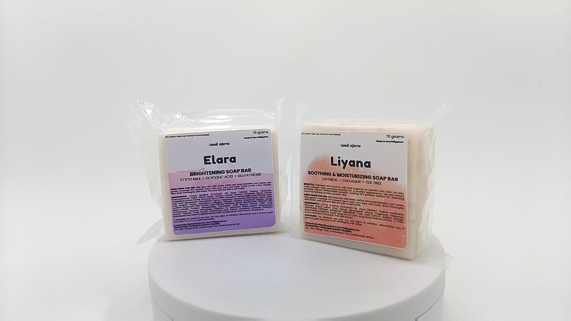 Liyana Soothing Soap Bar (soothes and moisturizes skin)