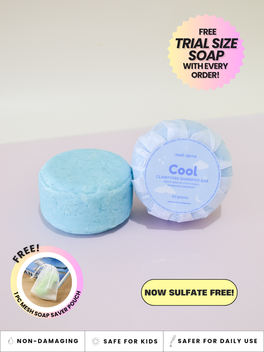 Cool Anti-dandruff Shampoo Bar (for dandruff /itchy scalp)