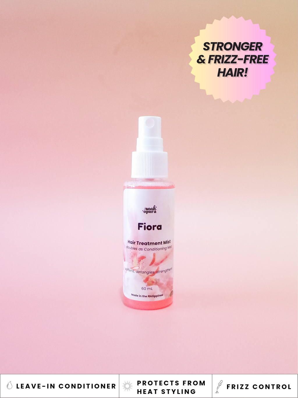 Fiora Hair Treatment/Conditioning Mist [for frizzy hair, hairfall]