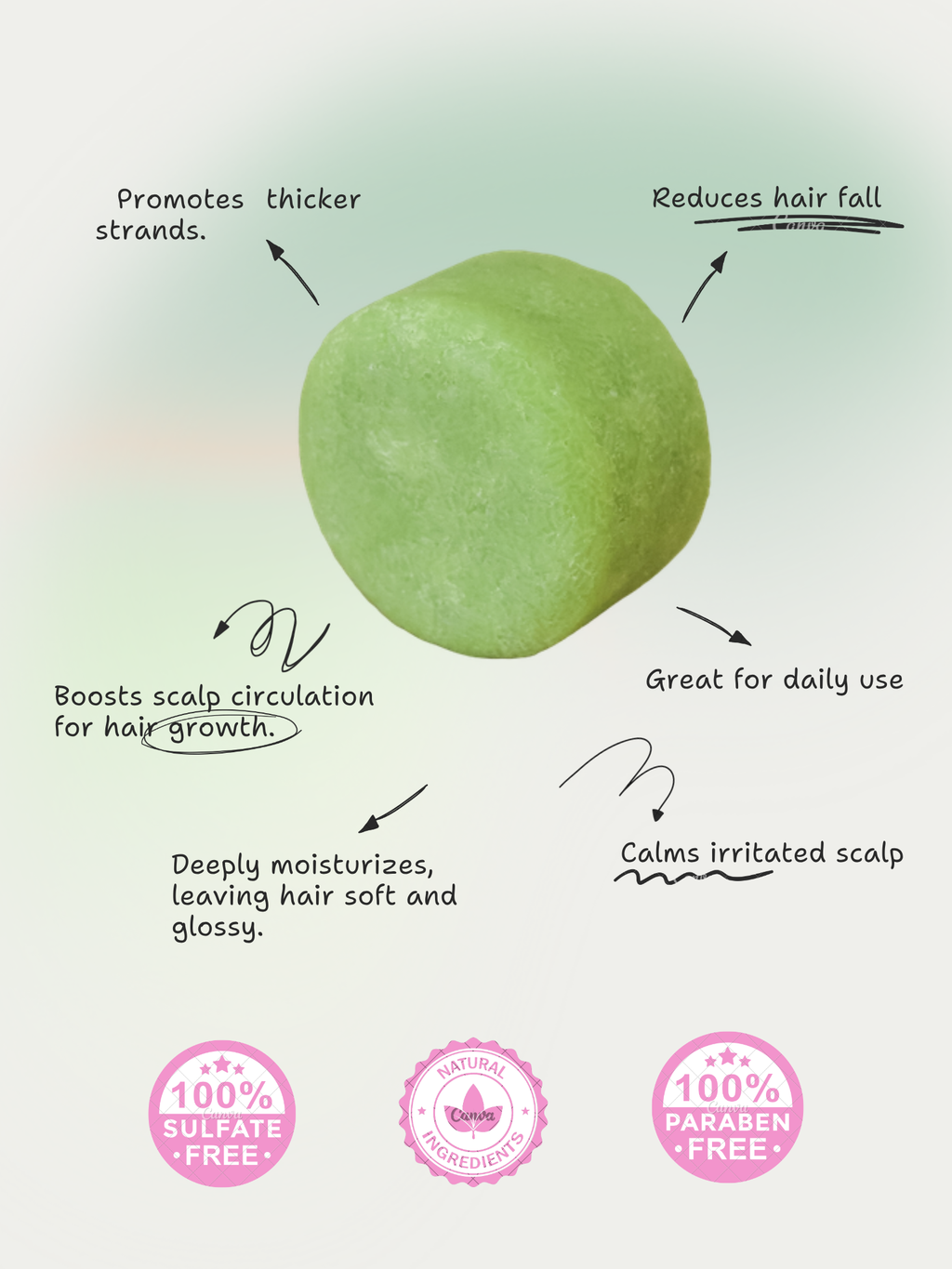 Vigor Strengthening Shampoo Bar (for hairfall)
