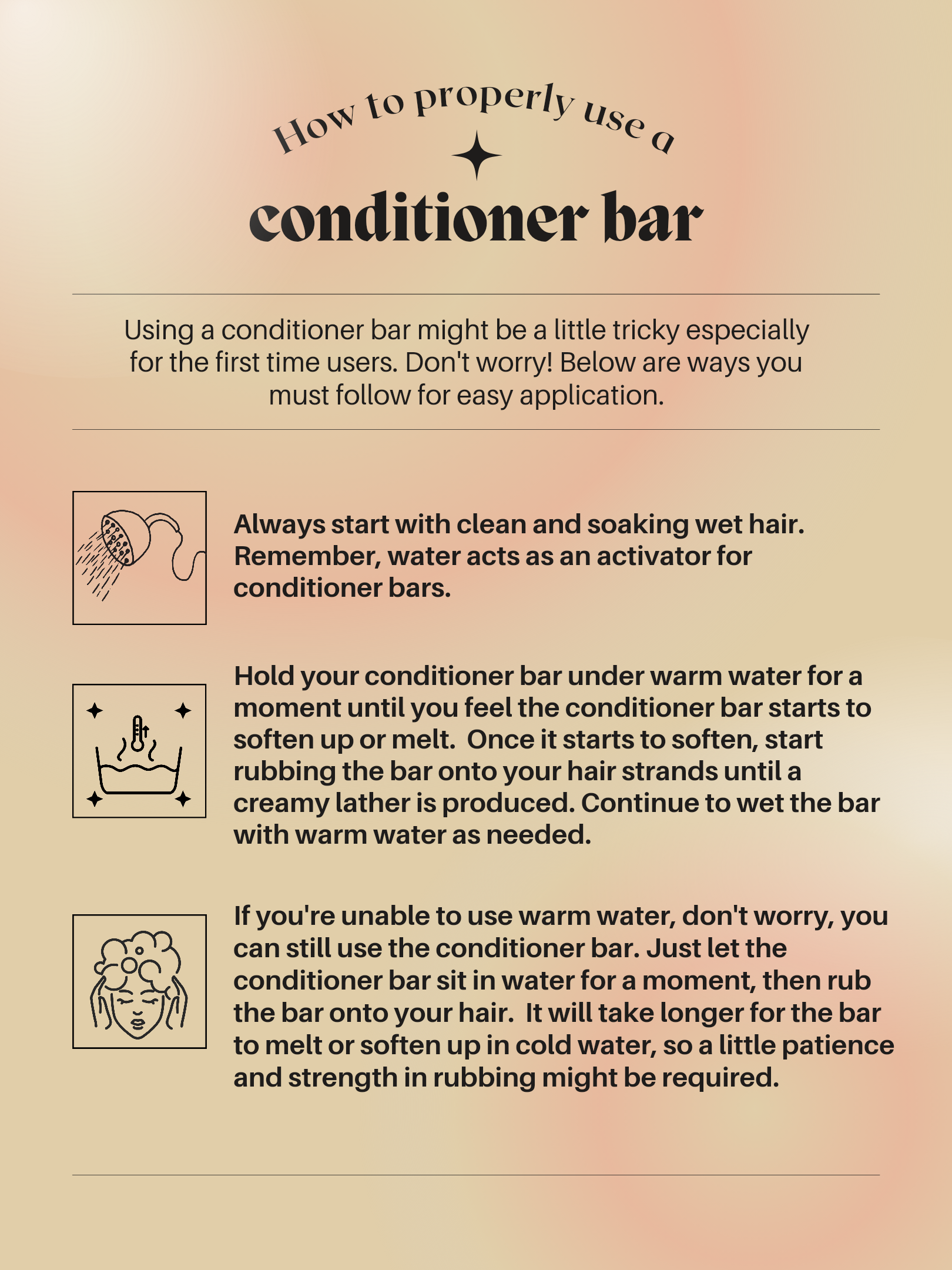 Slick Repairing Conditioner Bar (for any hair type)