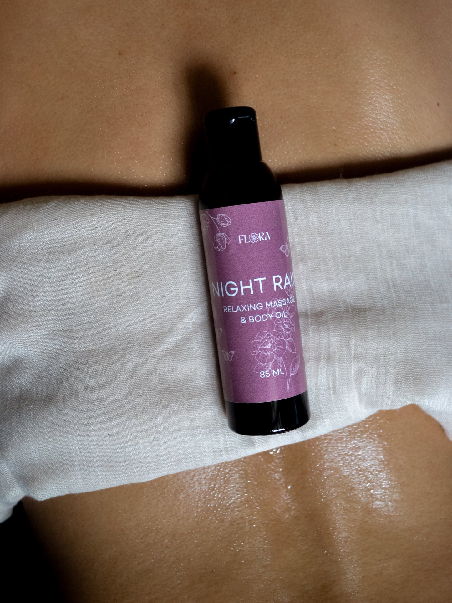 Night Rain Body & Massage Oil (Relaxing Massage Oil)
